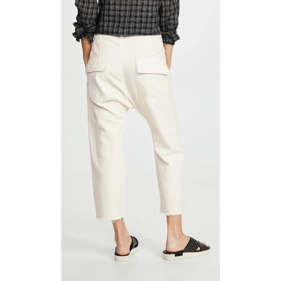Nili Lotan Luna Eggshell Pants Size 10 NWT $355 - Picture 3 of 11